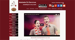 Desktop Screenshot of adelaidedjservices.com.au